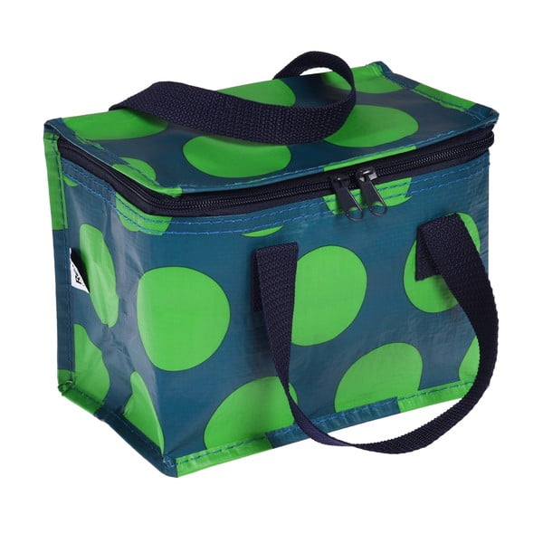 Зелена/синя охлаждаща чанта Spotlight – Rex London