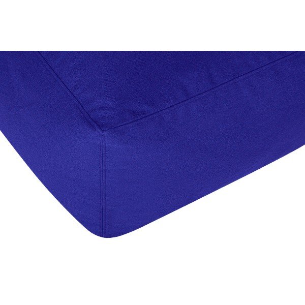 Синя вълнена табуретка Keno – noo.ma-image-3