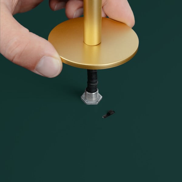 Тъмнозелено метално LED затъмняващо се висящо осветително тяло с метален абажур ø 31 cm Asteria Plus – UMAGE-image-4