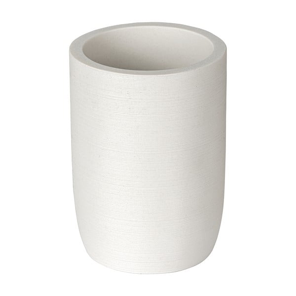 Бяла чаша за четки за зъби от полиресин Altavalle – Wenko