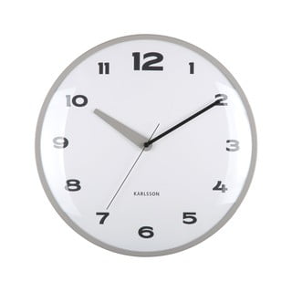 Стенен часовник ø 40 cm Brisk Dome – Karlsson
