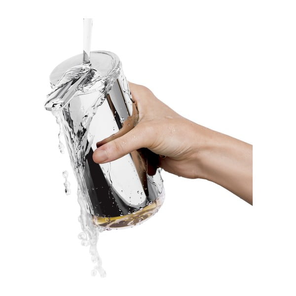 Автоматичен стоманен дозатор за сапун в сребристо 266 ml - simplehuman-image-3