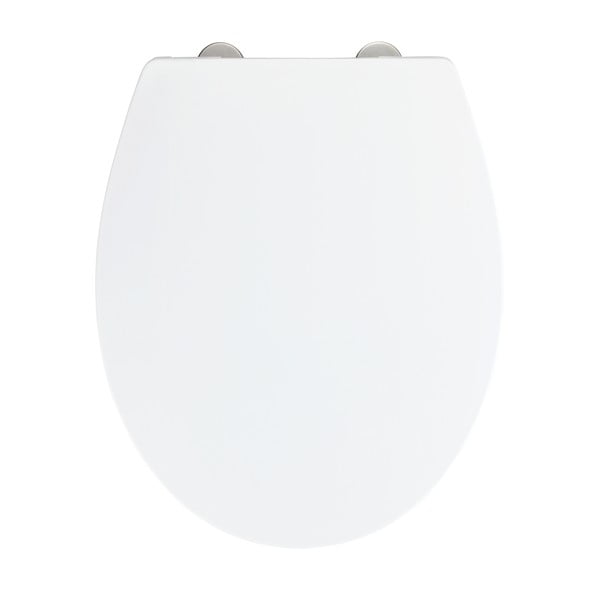 Бяла седалка за тоалетна с лесно затваряне Ostuni - Wenko