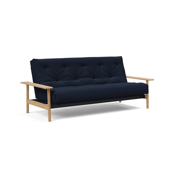 Елегантен разтегателен диван Mixed Dance Blue, тъмно син, 97 x 230 cm Balder - Innovation-image-3