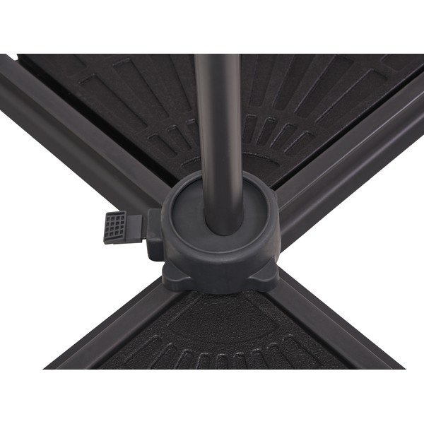 Сив чадър 300x300 cm Deluxe – Garden Pleasure-image-3