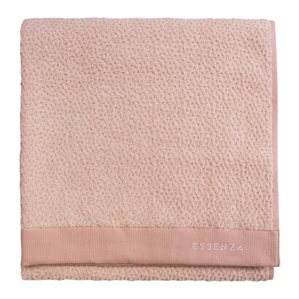 Světle růžový ručník Essenza Connect, 50 x 100 cm