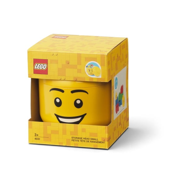 Пластмасова детска кутия за съхранение Head - LEGO®-image-2