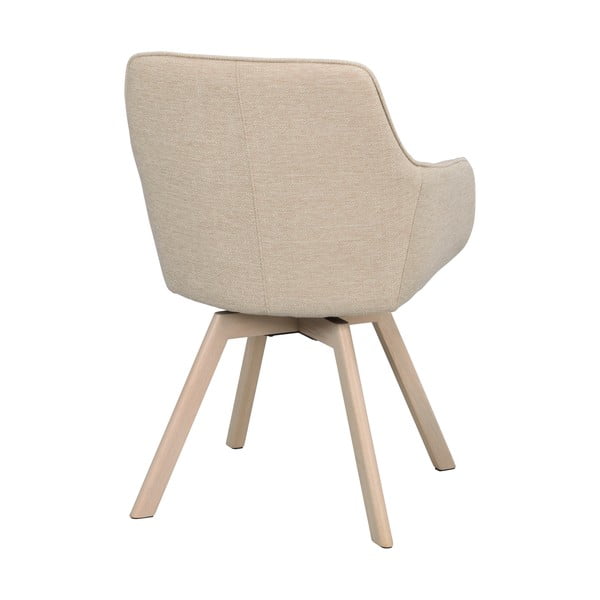 Бежови тапицирани трапезни столове в комплект 2 бр. Alison – Rowico-image-4