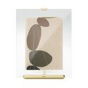 Стъклена стояща рамка  в златист цвят 19x23 cm Flute – Umbra