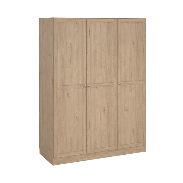 Гардероб в дъбов декор в естествен цвят 147x200 cm Billund - Tvilum-image-3