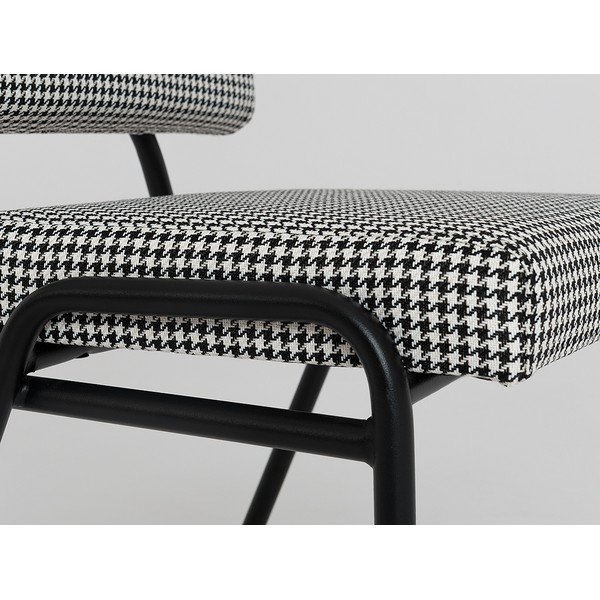 Бял и черен стол за хранене Simple - CustomForm-image-3