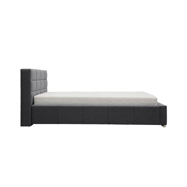 Šedá dvoulůžková postel Mazzini Beds Reve, 140 x 200 cm-image-3