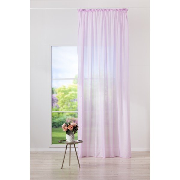 Розова завеса 300x245 cm Mist - Mendola Fabrics-image-2