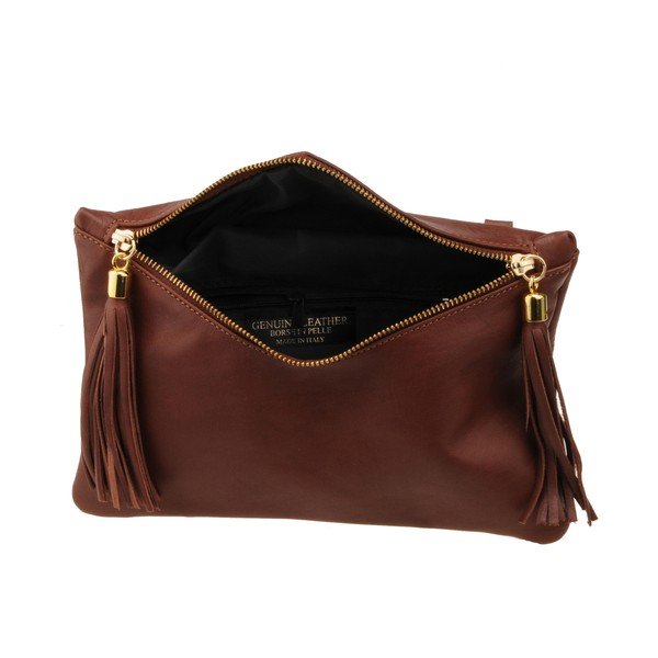 Hnědá kabelka Matilde Costa Carpino -image-1