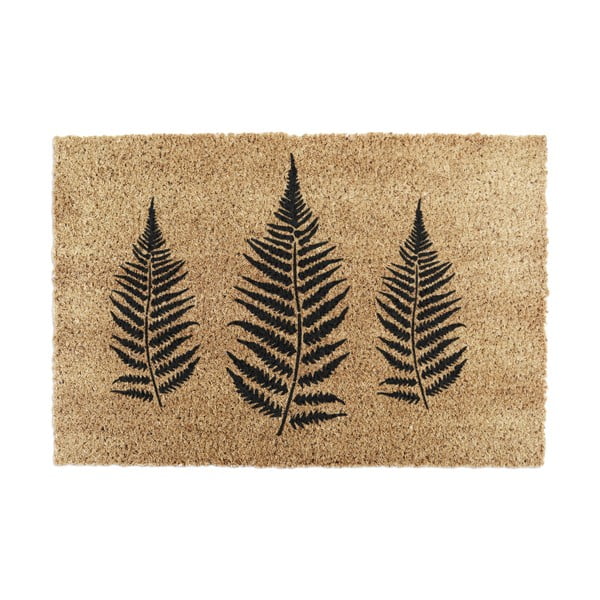 Изтривалка от кокосови влакна 40x60 cm Fern Leaf – Artsy Doormats