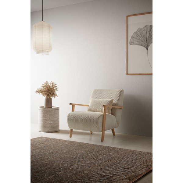 Бежово кресло Bonnie – Marckeric-image-1