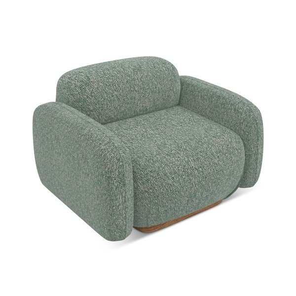 Светлозелено кресло Ailani – Makamii-image-2