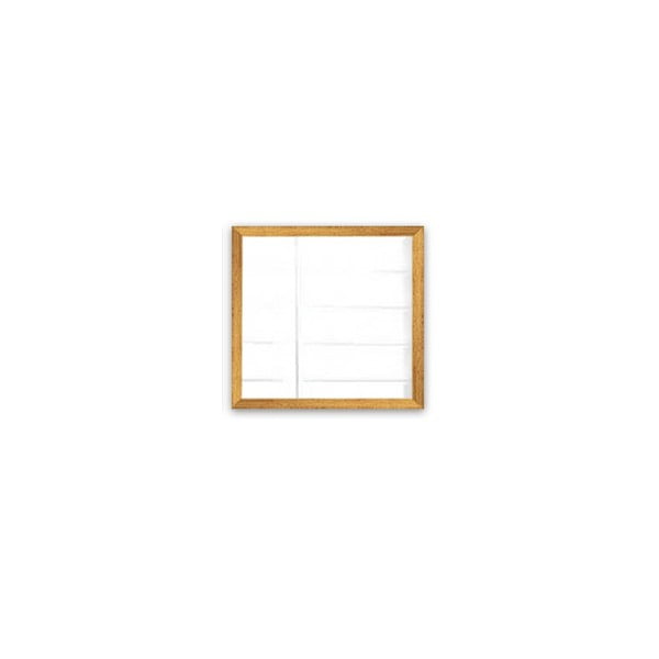 Комплект от 3 стенни огледала с рамка в златисто Setayna, 24 x 24 cm - Oyo Concept