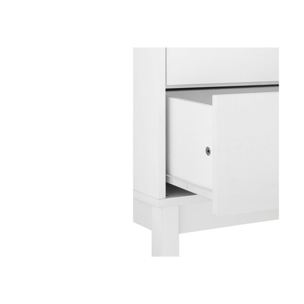 Бял шкаф за баня , 30 x 161 cm Posta - Støraa-image-3