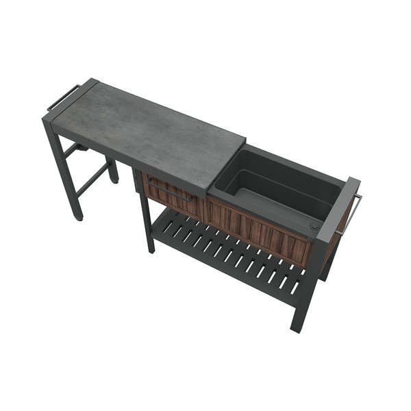 Градинска бар маса 112x43 cm Hosting – Keter-image-3