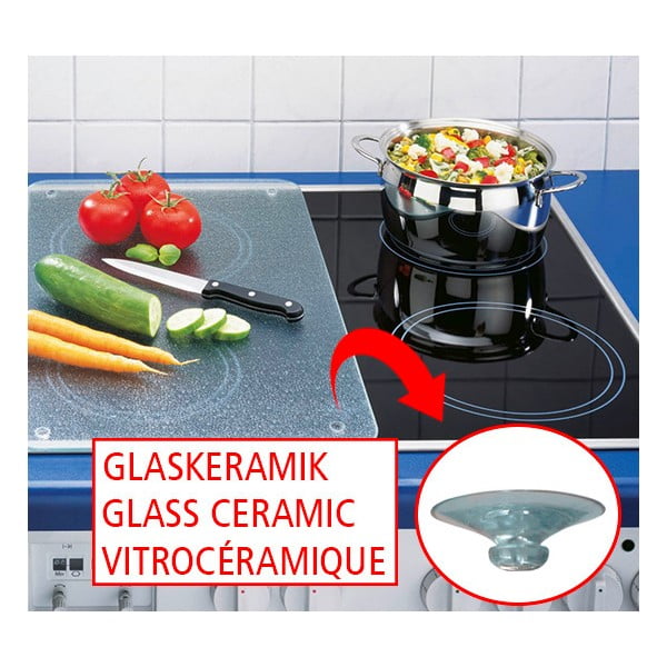 Skleněný kryt na sporák Wenko Gnome, 2 ks-image-1
