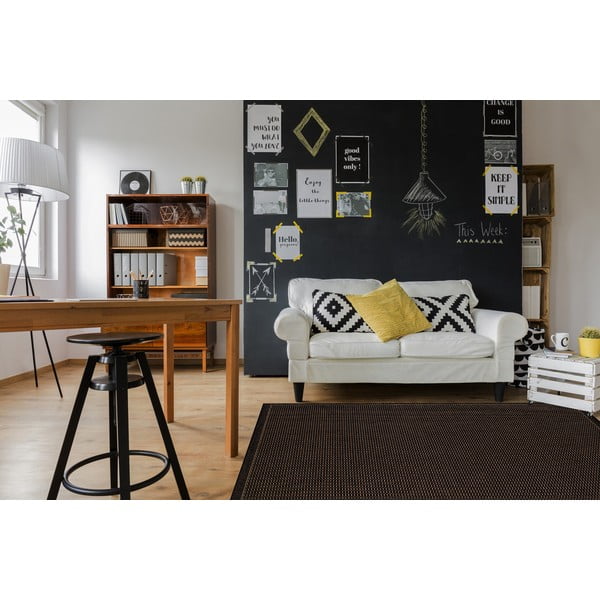 Черен килим за открито , 180 x 280 cm Tatami - Floorita-image-2