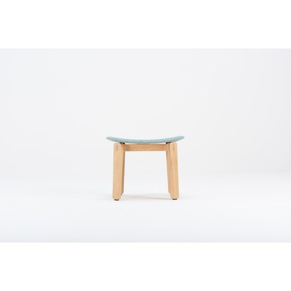 Табуретка за крака от син дъб Nora - Gazzda-image-3