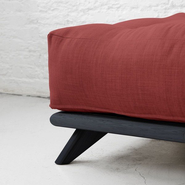 Pohovka Senza Black/Passion Red-image-1
