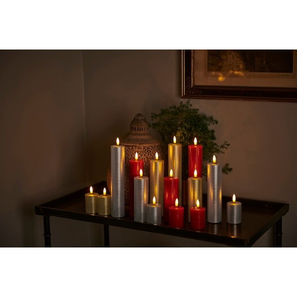 LED свещ (височина 15 cm) Sille – Sirius-image-3