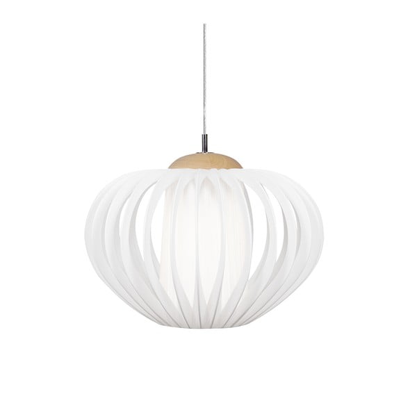 Бяла висяща лампа Globen Lighting Swea XL, ø 45 cm - Globen Lighting