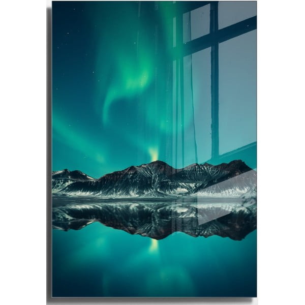 Картина върху стъкло 50x70 cm Aurora - Wallity