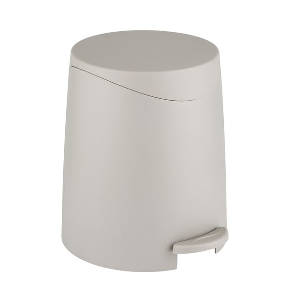 Кафяво-сиво пластмасово кошче за боклук с педал 3 l Portes – Allstar