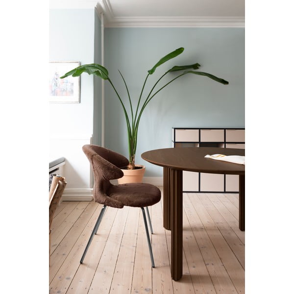 Кръгла дъбова маса за хранене ø 120 cm Comfort Circle - UMAGE-image-1