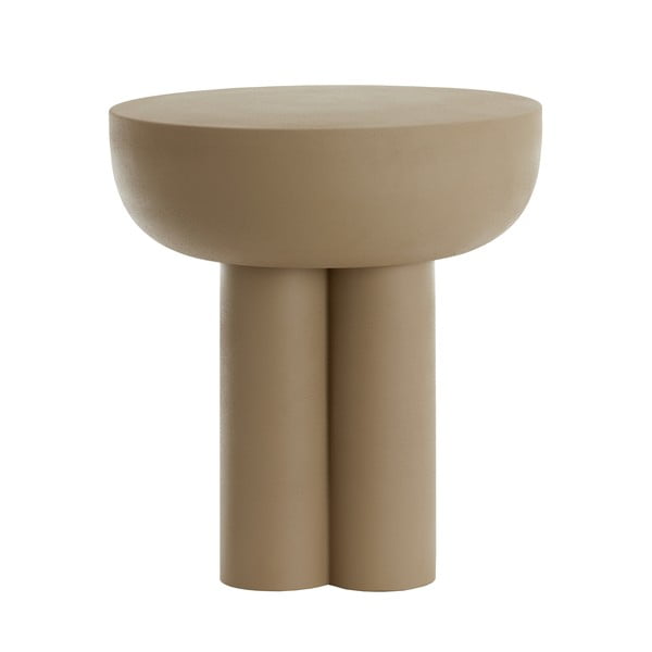 Метална кръгла странична масичка ø 46 cm Mikola – Light & Living-image-1