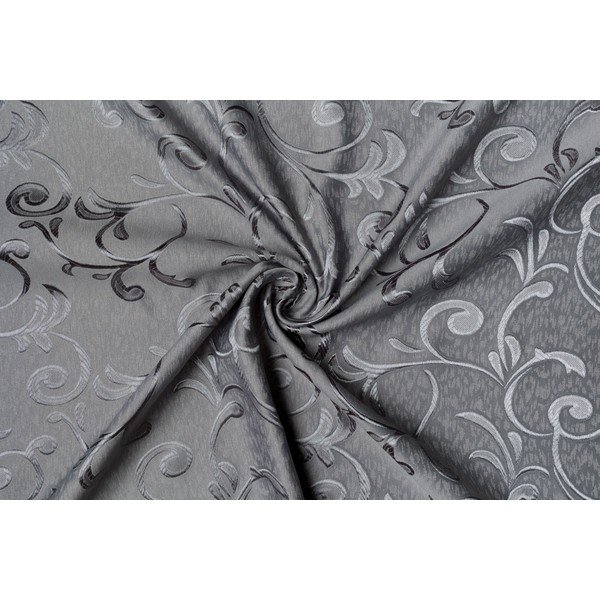 Сиво перде от жакард 210x245 cm Glory – Mendola Fabrics-image-2