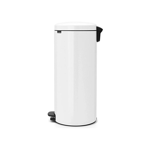 Бяло стоманено кошче за боклук с педал 30 l NewIcon – Brabantia-image-4
