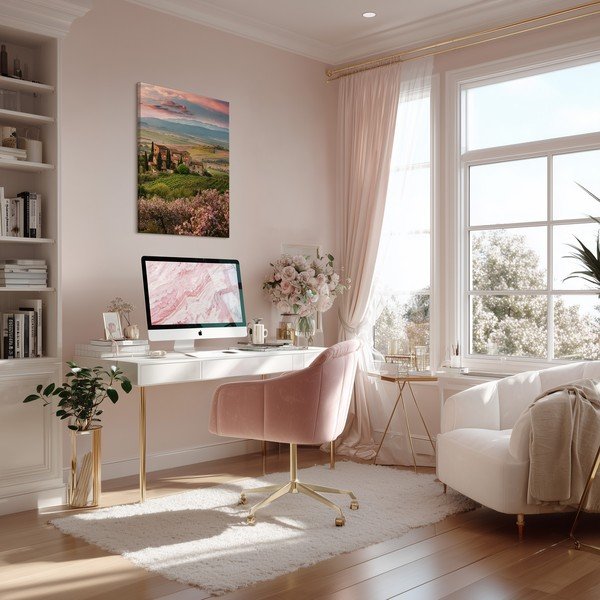 Картина 60x80 cm Pink Tuscany – Styler-image-1