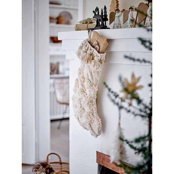 Свещници от полирезин с коледен мотив в комплект от 4 броя Abba - Bloomingville-image-2