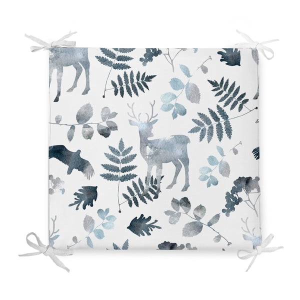 Коледна възглавница с памучна смес Forest, 42 x 42 cm - Minimalist Cushion Covers