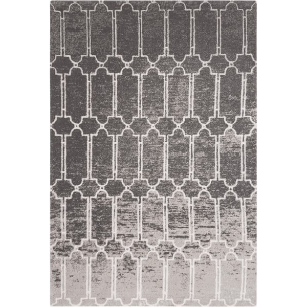 Сив вълнен килим 160x240 cm Ewar - Agnella