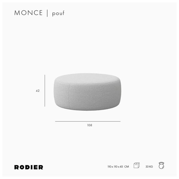 Розова табуретка  от букле Monce – Rodier-image-4