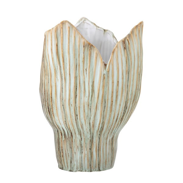 Светлозелена глинена ваза (височина 30 cm) Mahira – Bloomingville-image-3