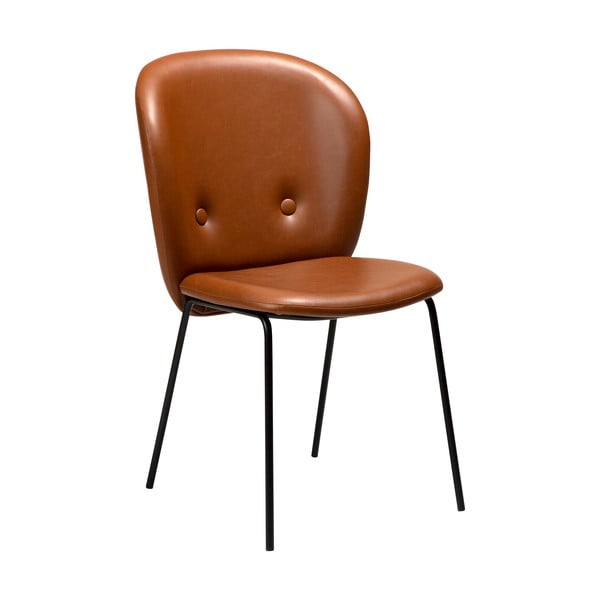 Кафяв трапезен стол в цвят коняк Brace - DAN-FORM Denmark