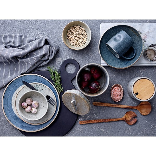 Комплект прибори за хранене от 4 части в черно Cutlery Eleganza - Bloomingville-image-4