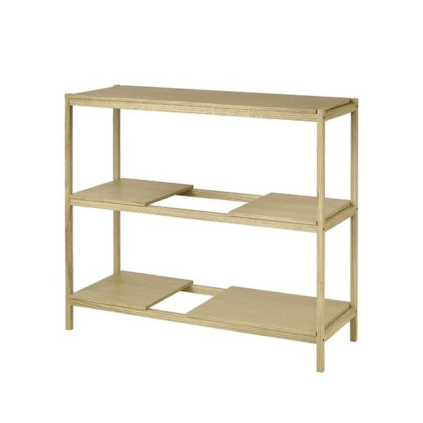 Стелаж от декор от дъб  в естествен цвят 105x92x40 cm Sukoya – Blomus-image-2