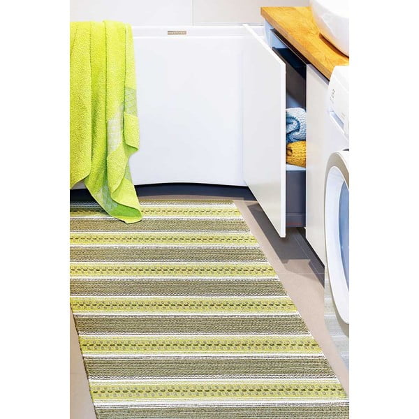 Зелен външен килим 100x70 cm Runö - Narma-image-1