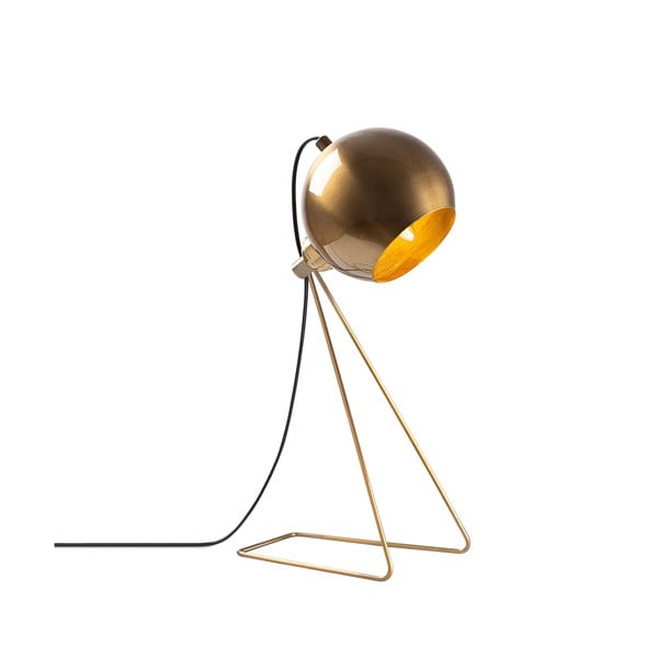 Настолна лампа в меден цвят с метален абажур (височина 45 cm) Mixed – Opviq lights