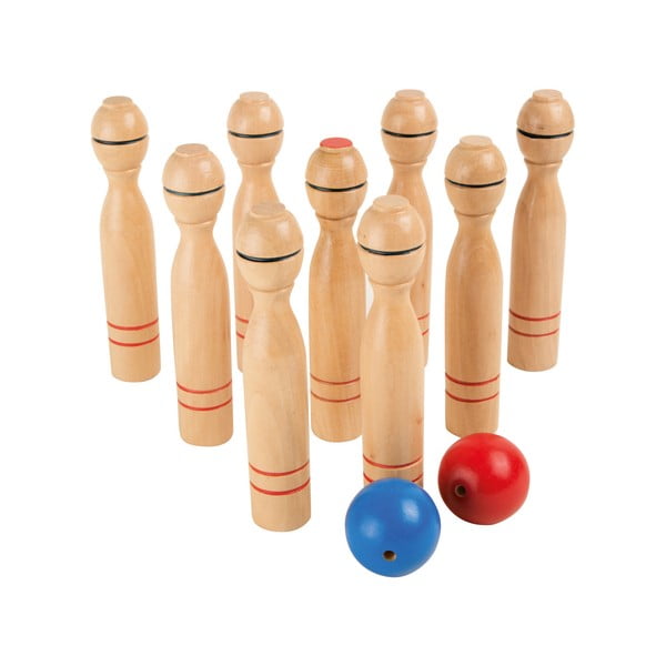Детски комплект дървени шишарки Skittles - Legler