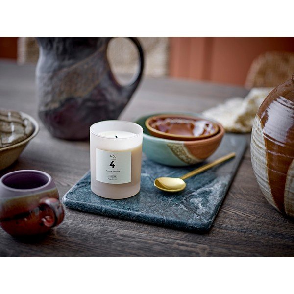 Ароматна свещ с време на горене 50 h No. 4 Lemon Verbena – ILLUME x Bloomingville-image-2