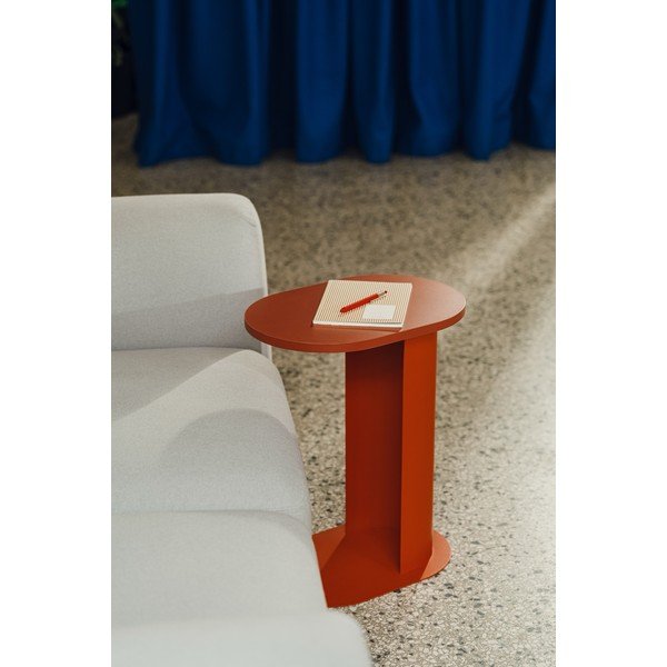 Метална странична масичка 48x34 cm Nuno – noo.ma-image-1